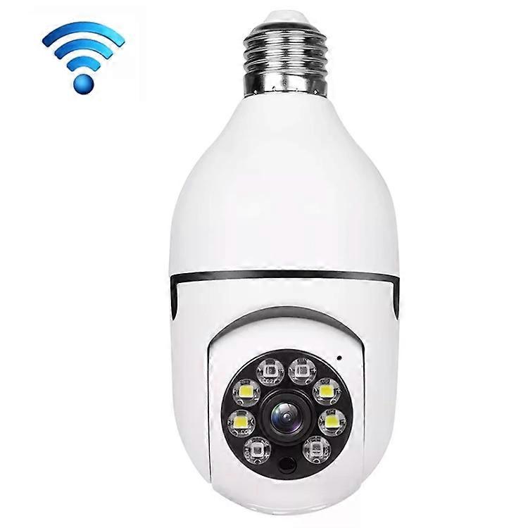2MP HD WiFi Light Bulb Camera-Motion Detection,Night Vision,8G Card