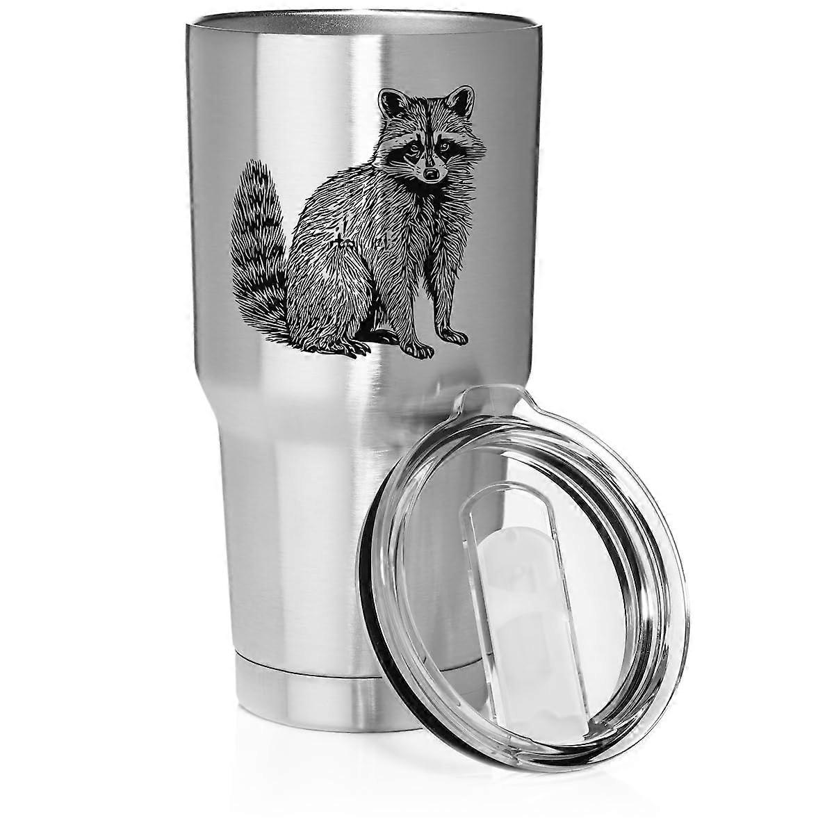 Stainless Steel Vacuum Insulated Tumbler Travel Mug Cup Gift 30 oz