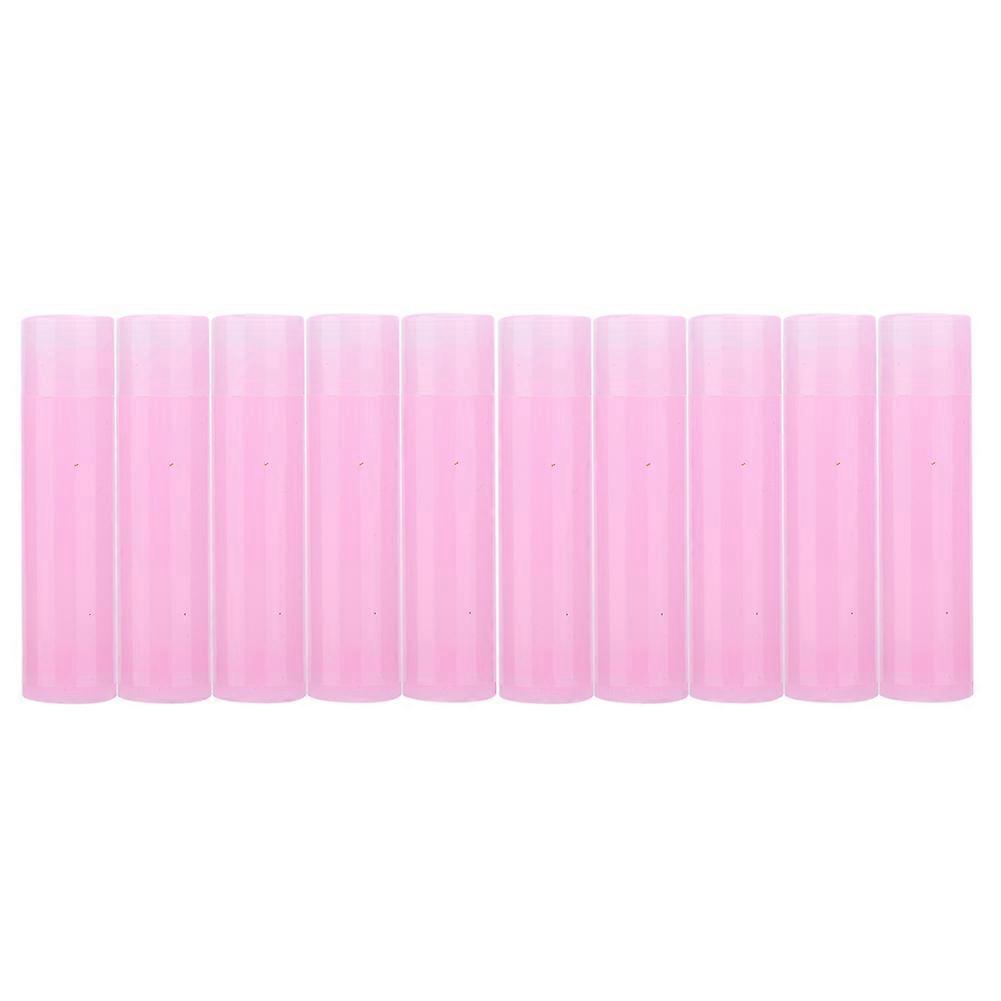 50pcs DIY Empty Lip Balm Tube Lipstick Bottle Container with Cap Cosmetic Tool (4.2g/pc)