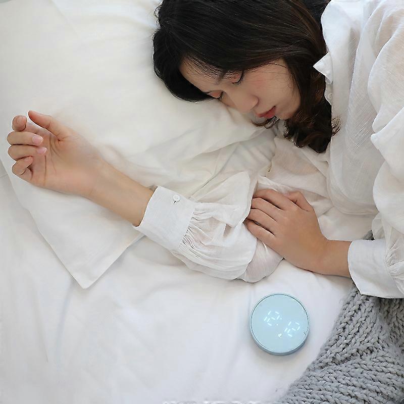 Timer alarm clock student multi-function alarm watch simple round dormitory mute bedside countdown luminous small pink a