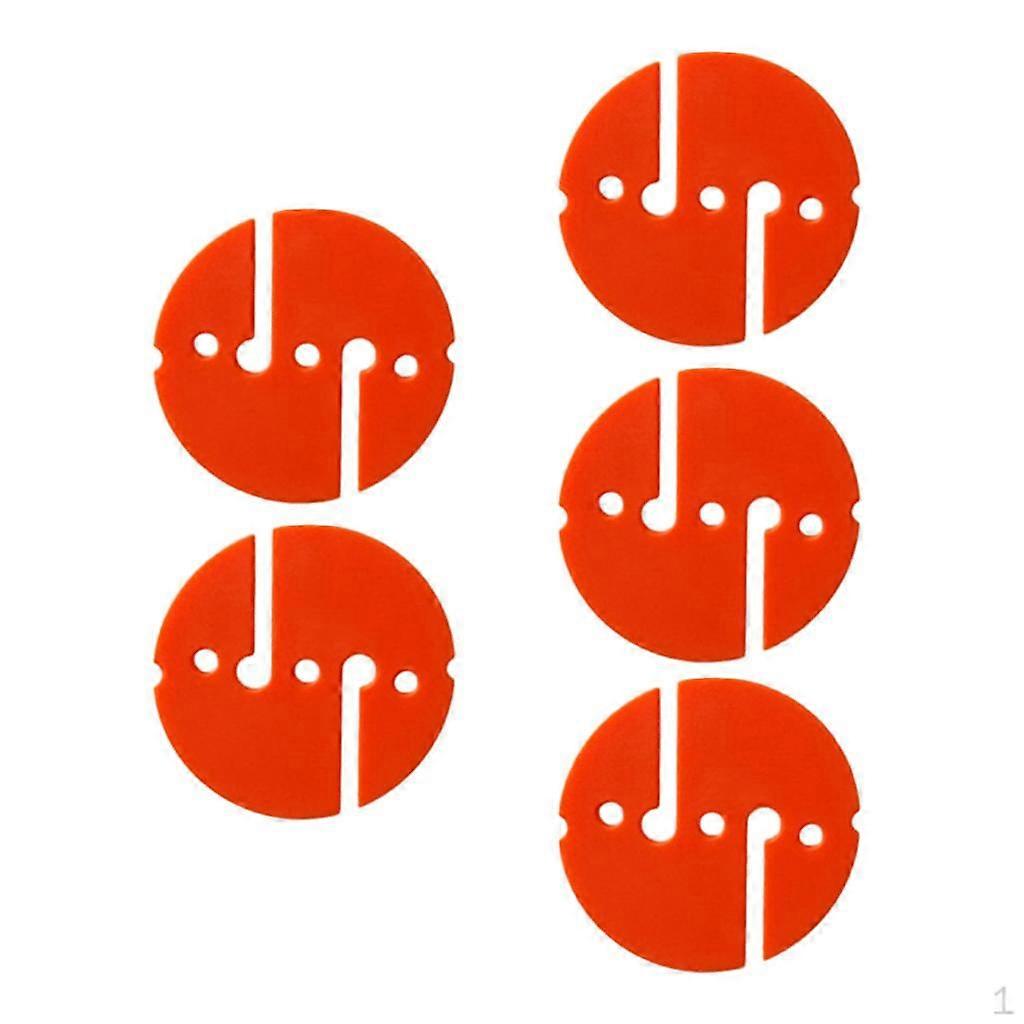 5PcsLine Round Marker for Underwater Scuba Diving Wreck Dive
