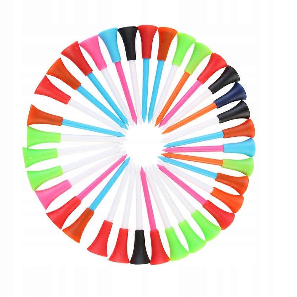Plastic Tees 3 1/4 Inch 50 Pcs/set