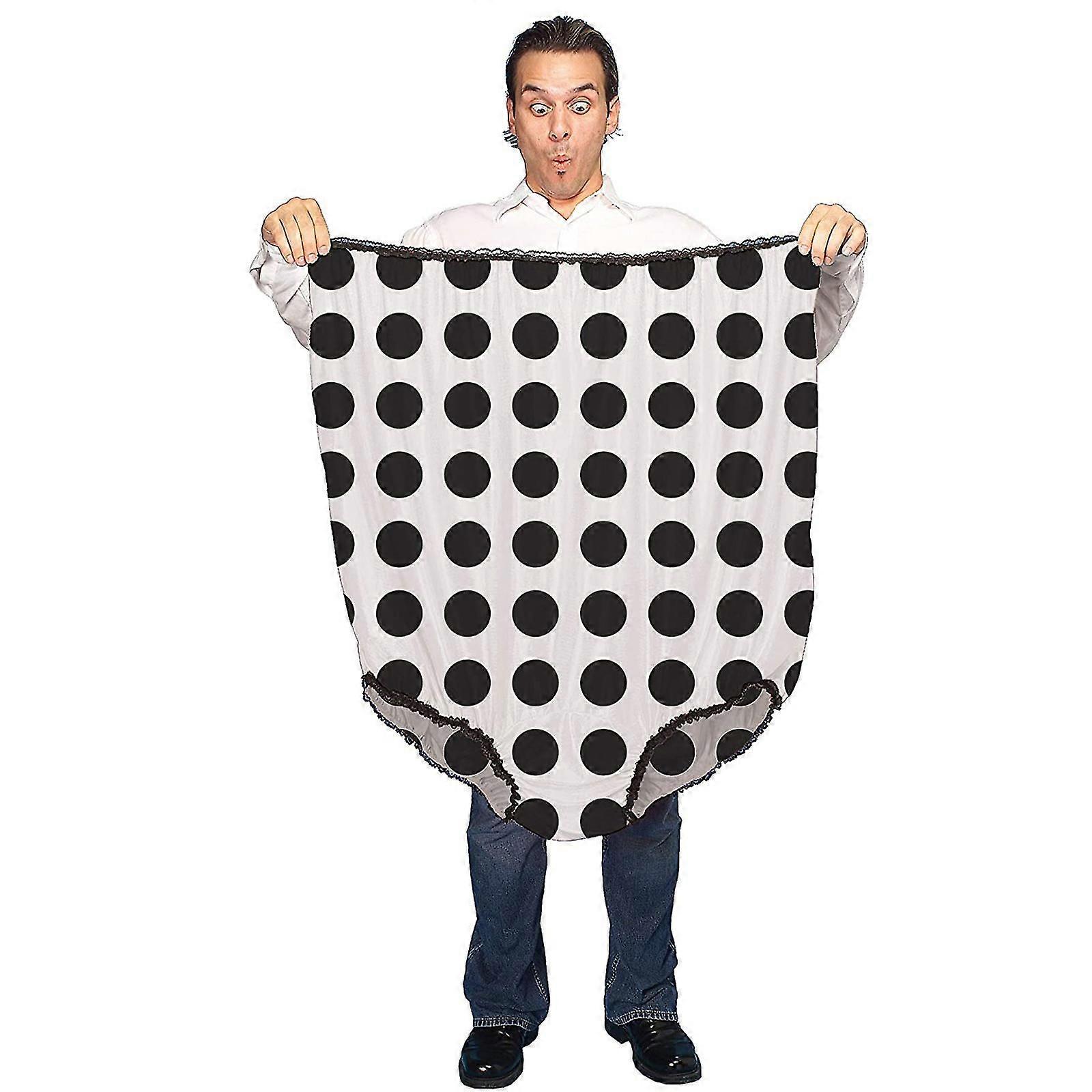 Big Undies Gag ajándék Vicces Nagy fehérnemű Mama Undies Plus Size Nagyi Bugyi Fehér elefánt vicc ajándék nőknek Férfiak