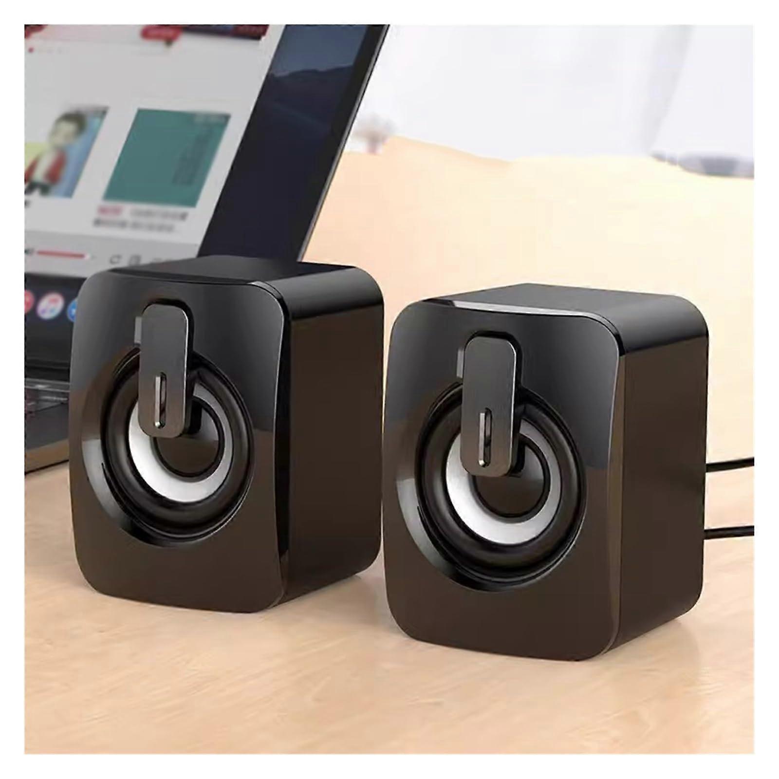 Desktop Home Computer Audio Laptop Speaker Small Wired Desktop Subwoofer USB
