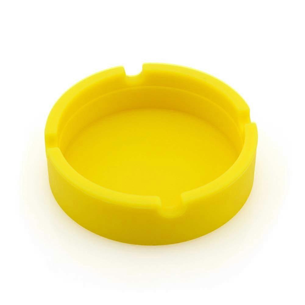 Creative Personality High Temperature Resistant Circular Silicone Ashtray Smoking Accessories