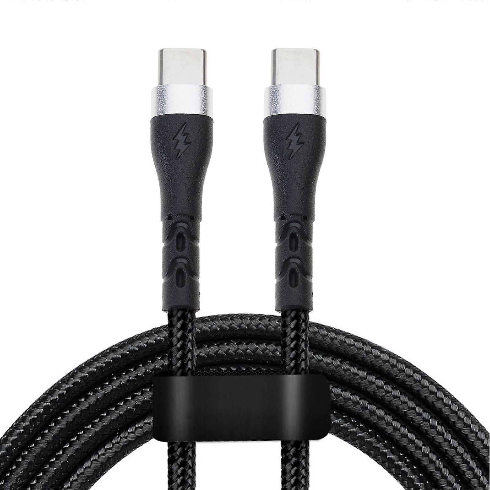 120W 10A Type C to Type C Fast Charging Cable for Fast Speed Data Transfer and Quick Charge