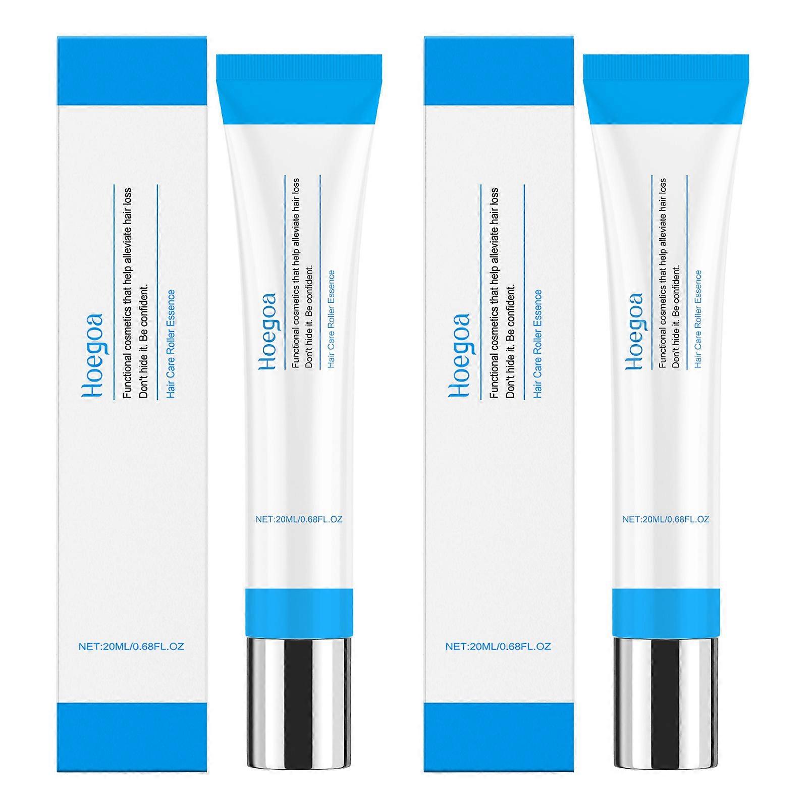 Nyt serum mod skalpende hårvækst, behandling mod hårtab til mænd og kvinder, anti-skæl, kløelindrende hårvækstrulle