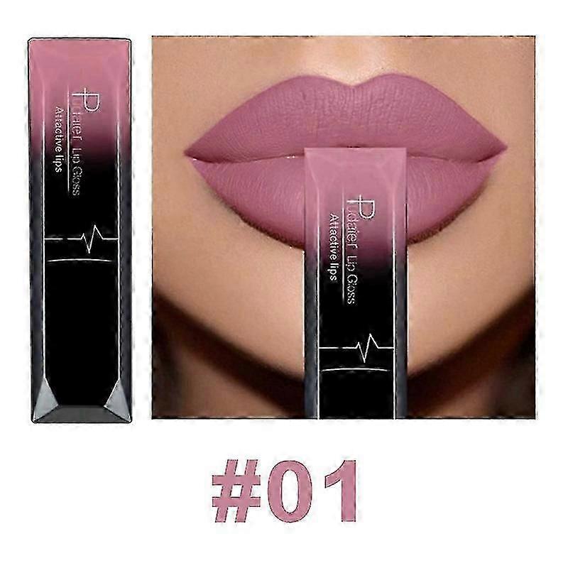 1pcs Pudaier Lasting Waterproof Matte Lip Gloss Make Up01