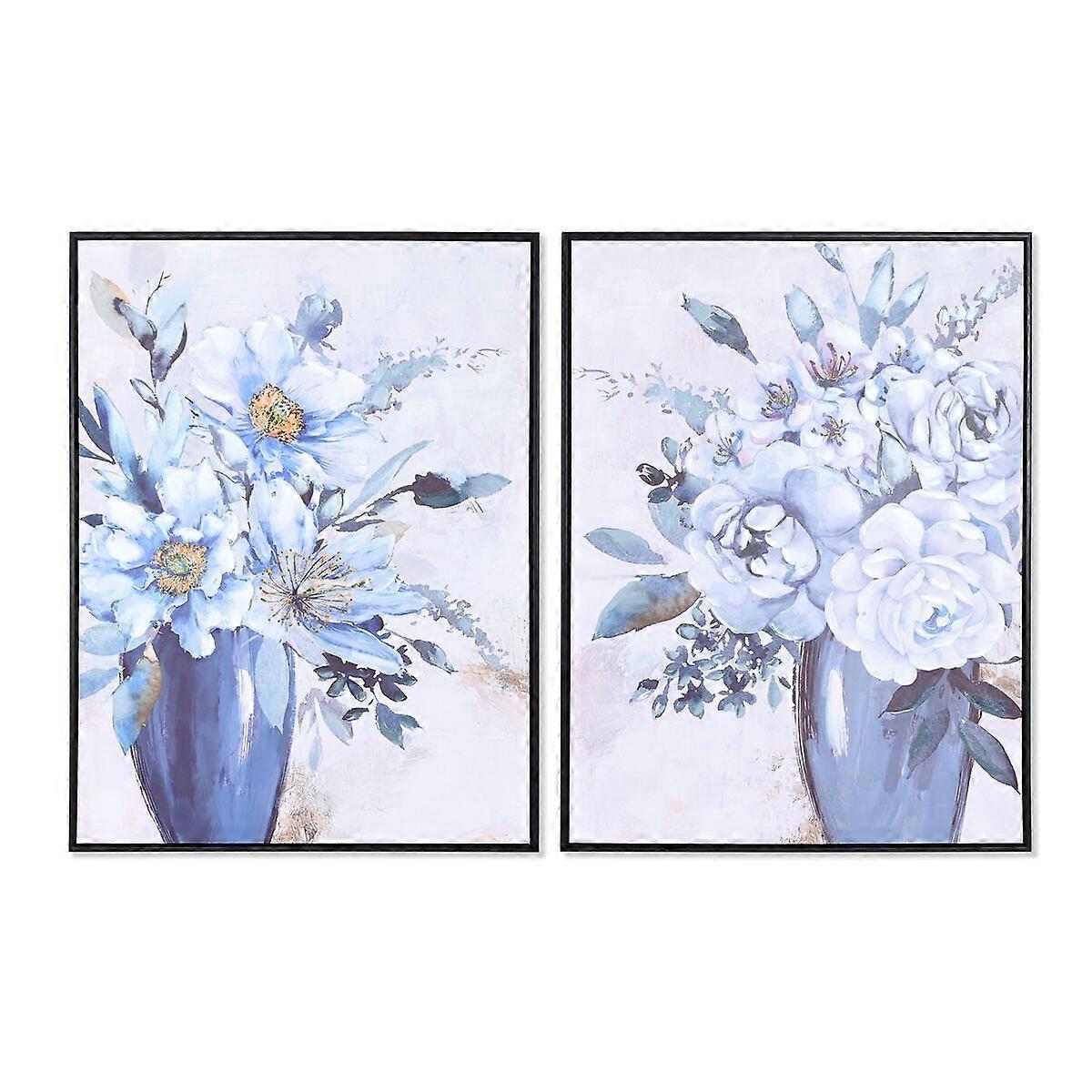 Canvas DKD Home Decor polystyrene canvas 60 x 3.5 x 80 cm