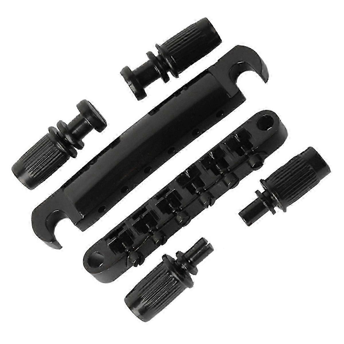 Gitarrenbrücke 6-Saiter E-Gitarrenbrücke 6-Saiter E-Gitarrenbrücke Schwarz