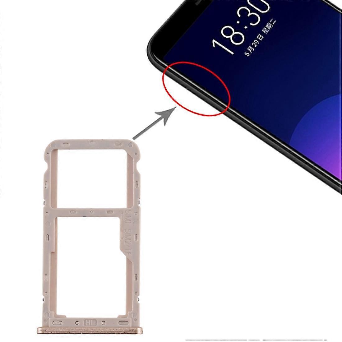 SIM Card Tray + SIM / Micro SD Card Tray for Meizu M6T