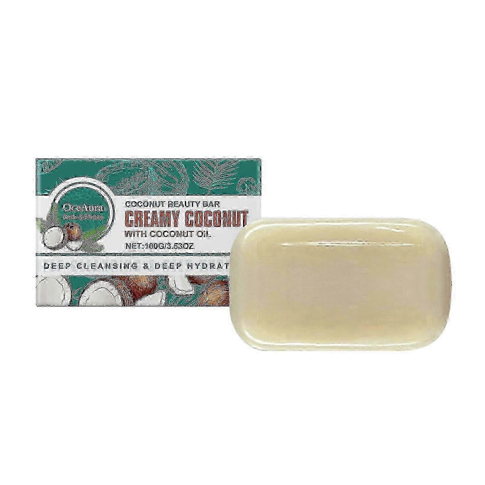 Coconut Bath Soap Gentle And Delicate Nourishing And Hydrating Skin Clean And Comfortable Clean Body Bath Soap