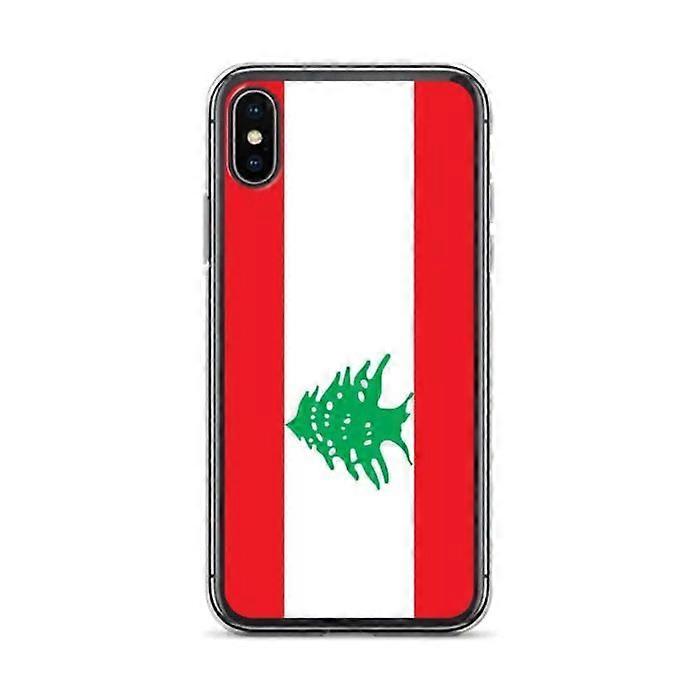 Lebanon Flag Phone Case - iPhone X
