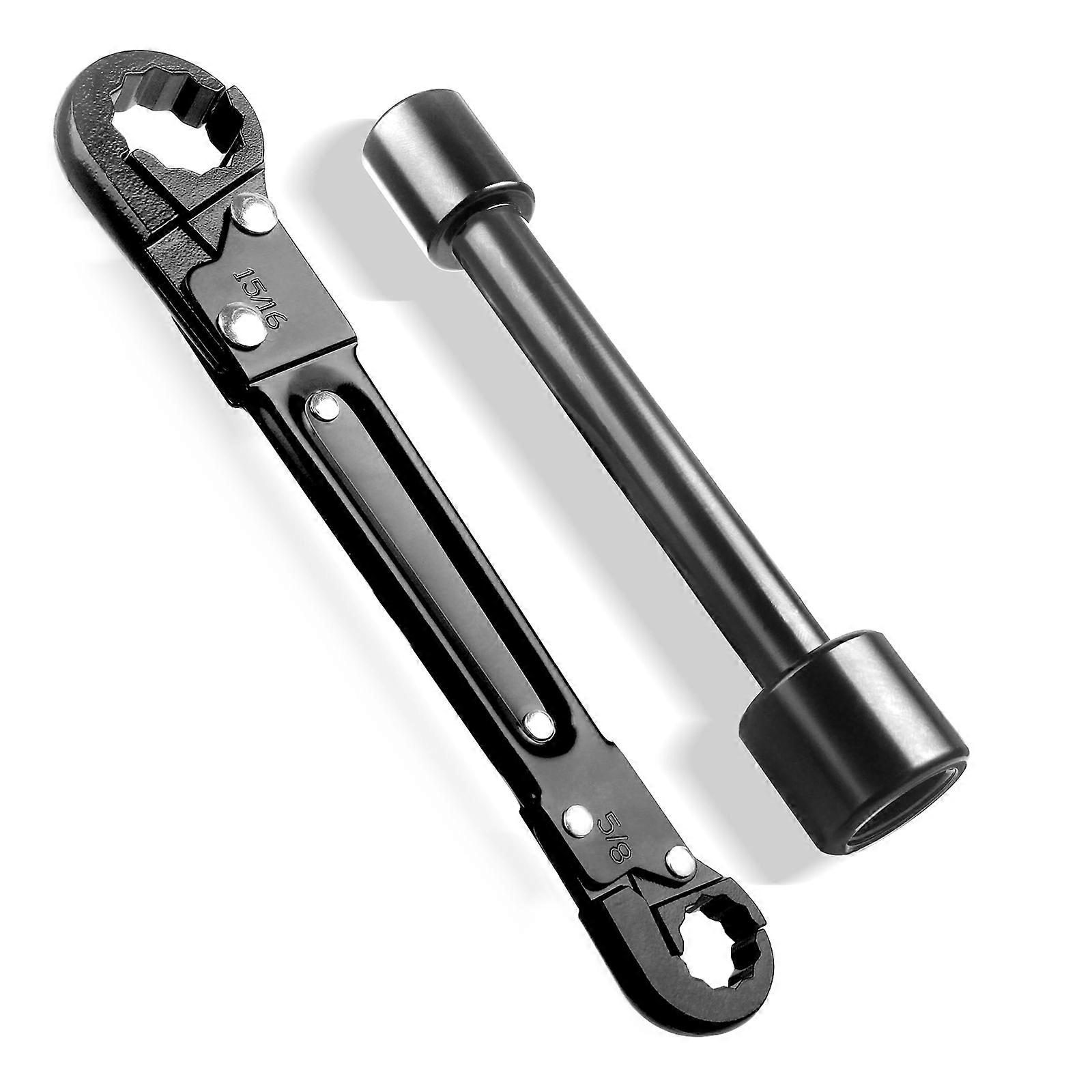 Plumbing Tool Angle-On Wrench Kit Angle Stop Wrench Angle Stop Removal Tool for Professional Plumber Wrench Tool