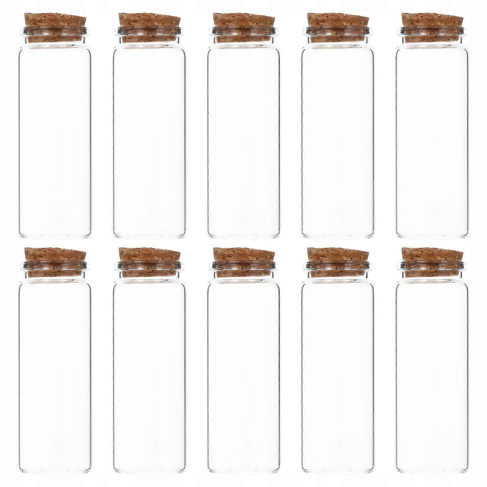 Collapsible Glass Storage Jar Mini 10 Pcs