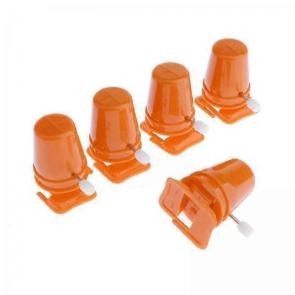 5x5 Pieces Wind Up Toy Clockwork Legged Robot Replaceable Part Kids Clockwork