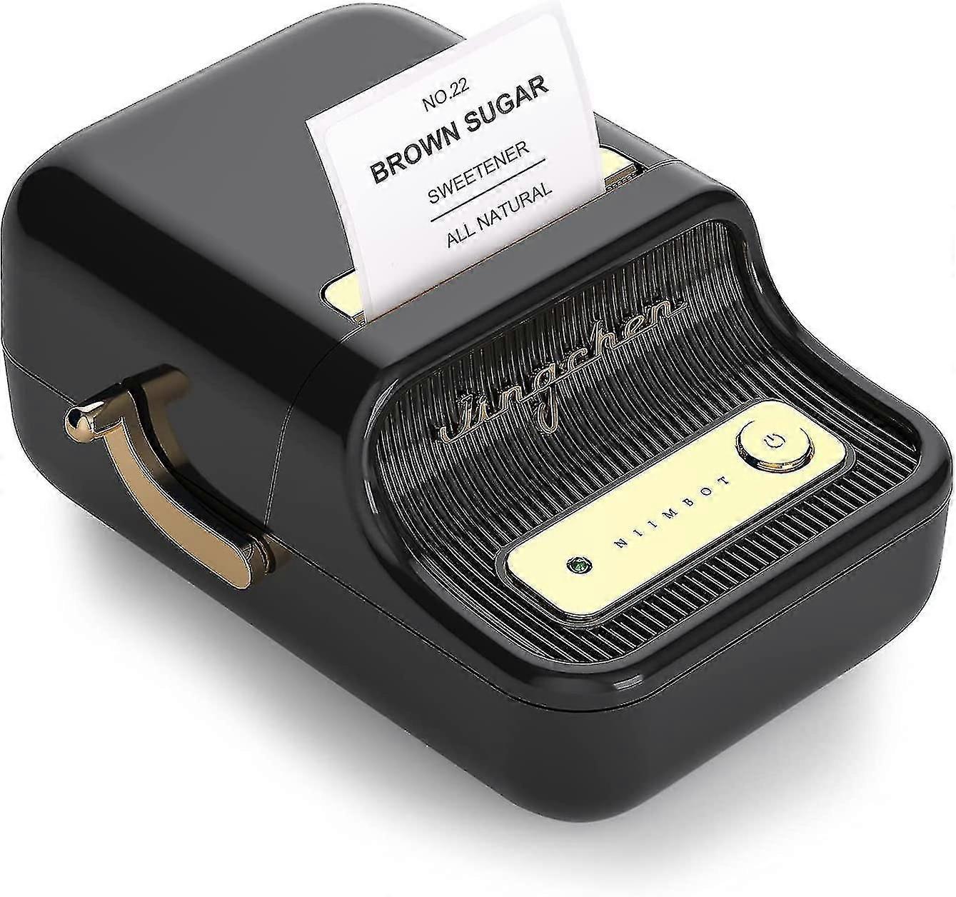 Label Maker Machine Sticker Printer With Tape, Wireless Technology And White Label Paper For Home &