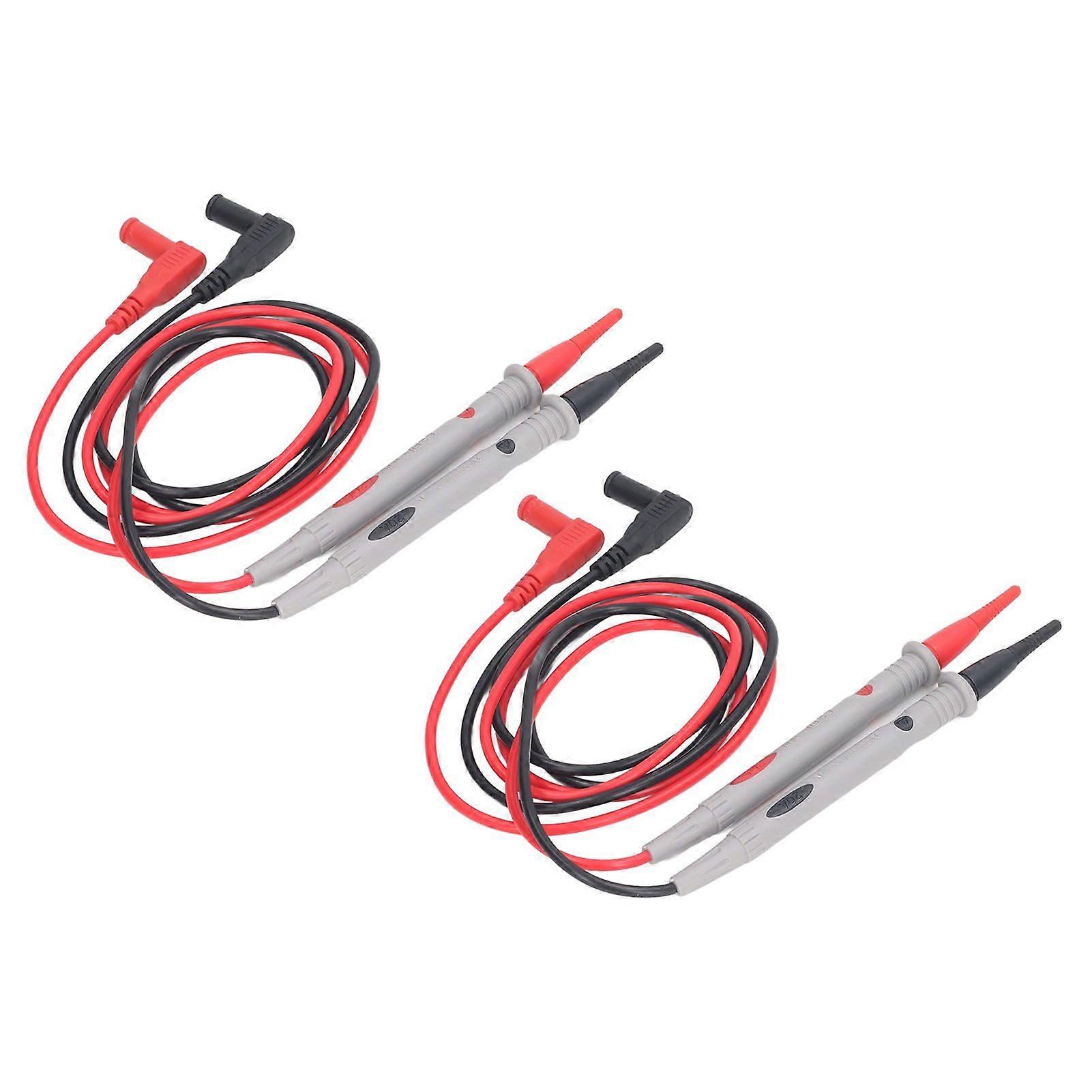 2025 Latest Model  2 Sets Multimeter Test Leads Silicone Testing Probe Needles