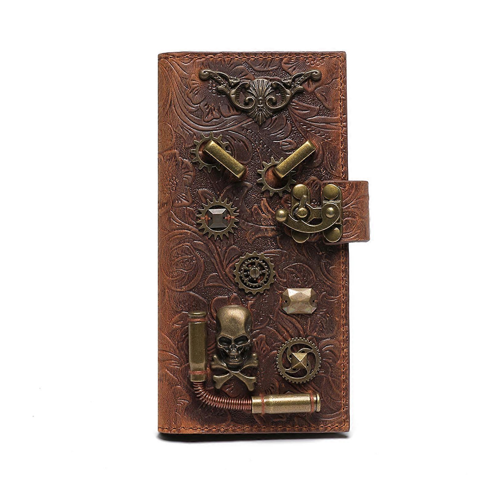 Retro Wallets for Women Genuine Leather Credit Card Holder with RFID Blocking for Extra High Capacity with Zipper Pocket Multicolor