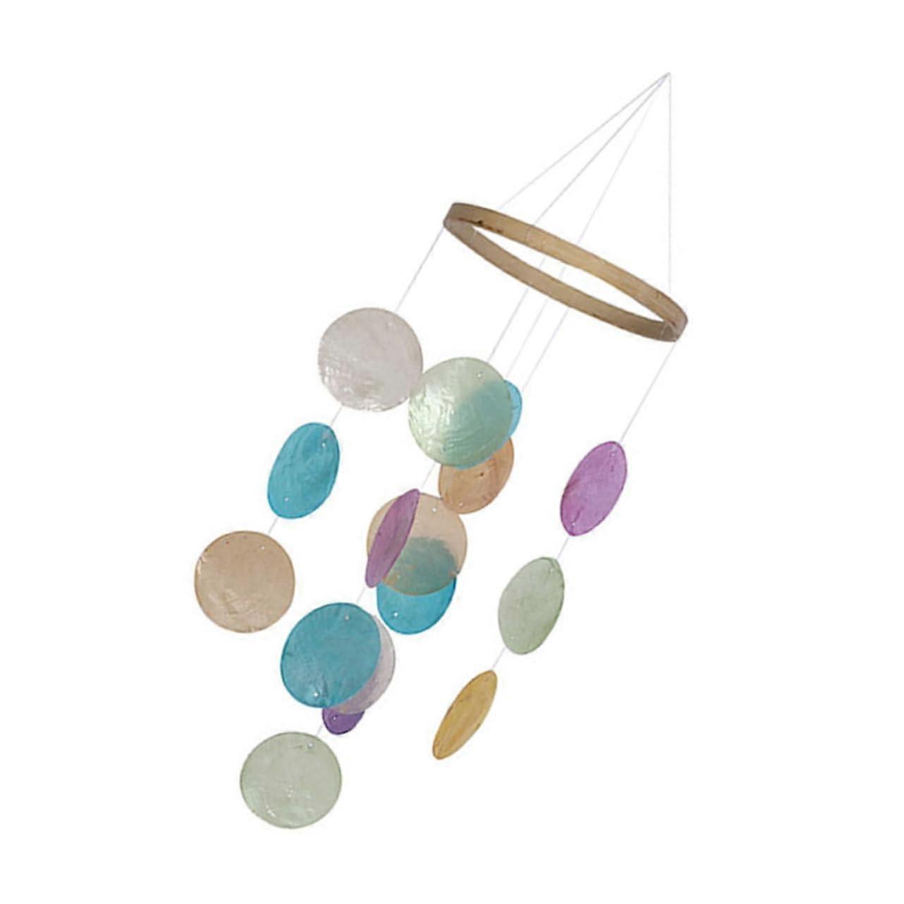 Natural Hand Polished Shell Wind Chime Creative Wind Bell For Home