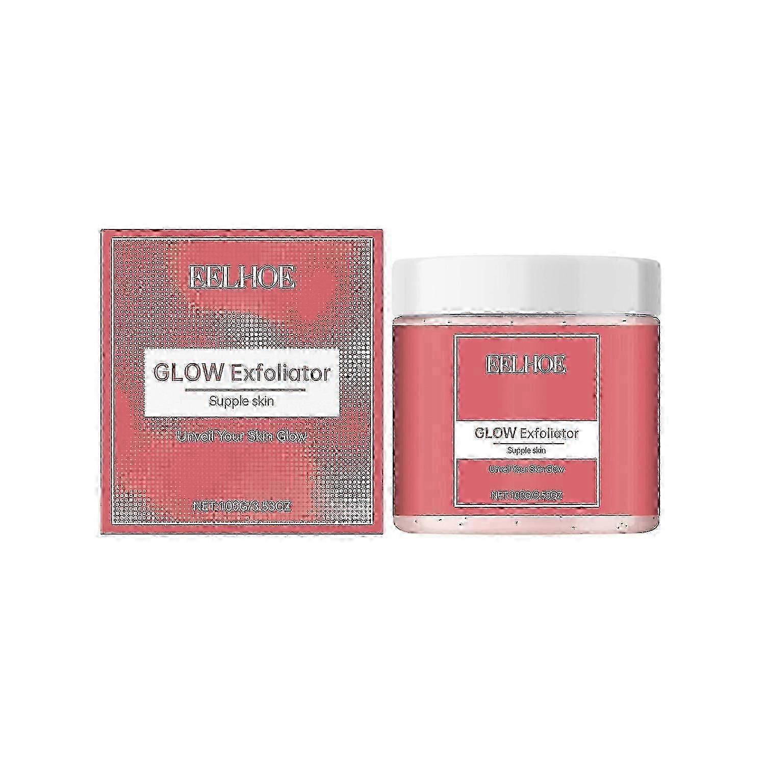 EELHOE facial whitening scrub for gentle cleansing, exfoliation, smooth skin and glowing skin