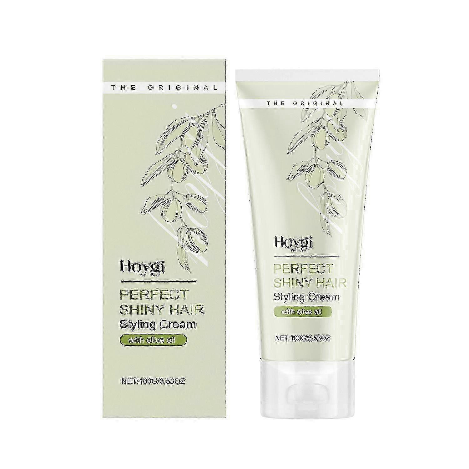 Hoygi Smooth Curl Cream Moisturizes, smoothes and repairs dry and frizzy hair to create a natural an