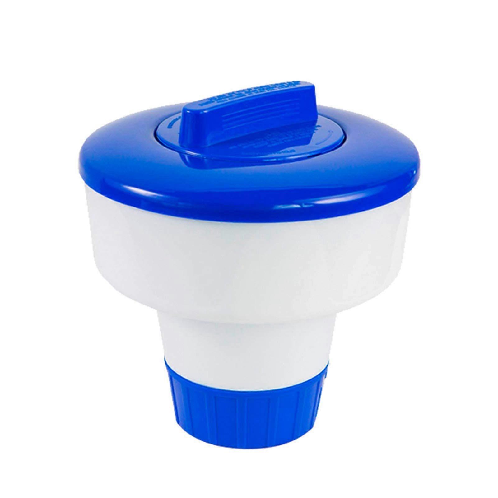Large Floating Chlorine Tablet Dispenser For Pool, Spa, Whirlpool And Fountain Ideal For Inflatable Above-Ground Pools