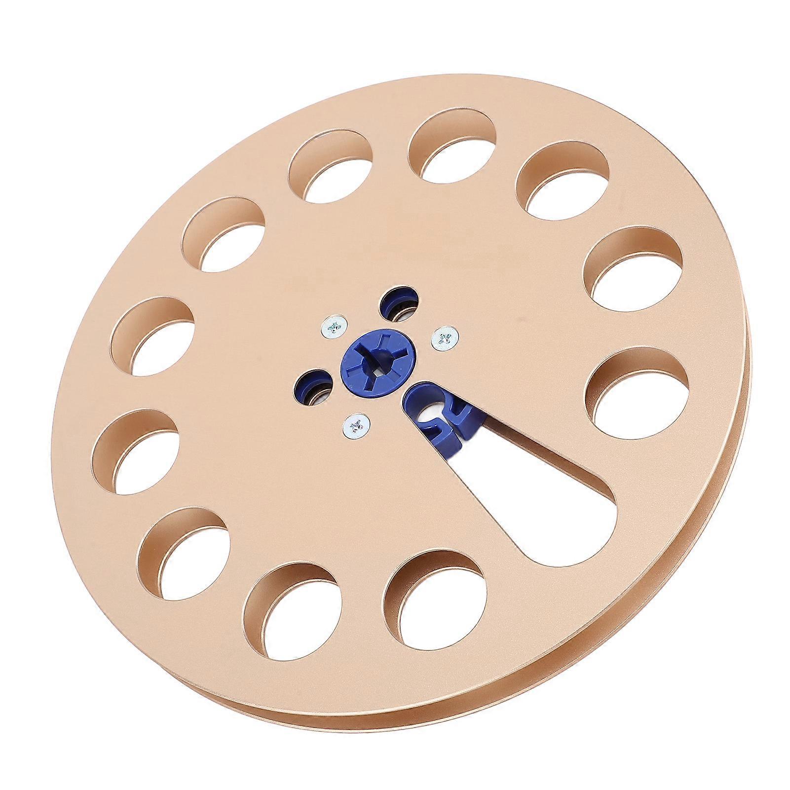 7 Inch Empty Tape Reel Aluminum Alloy Universal Open Reel Tape Empty Reel for ReVox Studer Gold 