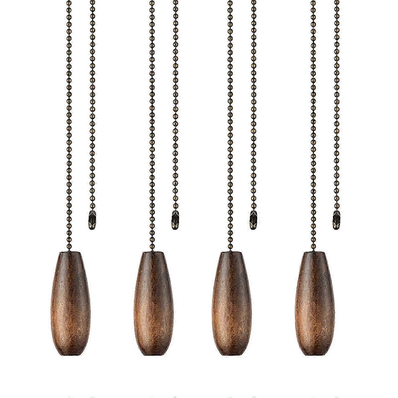 Upgrades Ceiling Fan Pull Chains Fan Cord Extensions set Ceiling Fan Accessory Long Pull Chain Decorative Extenders