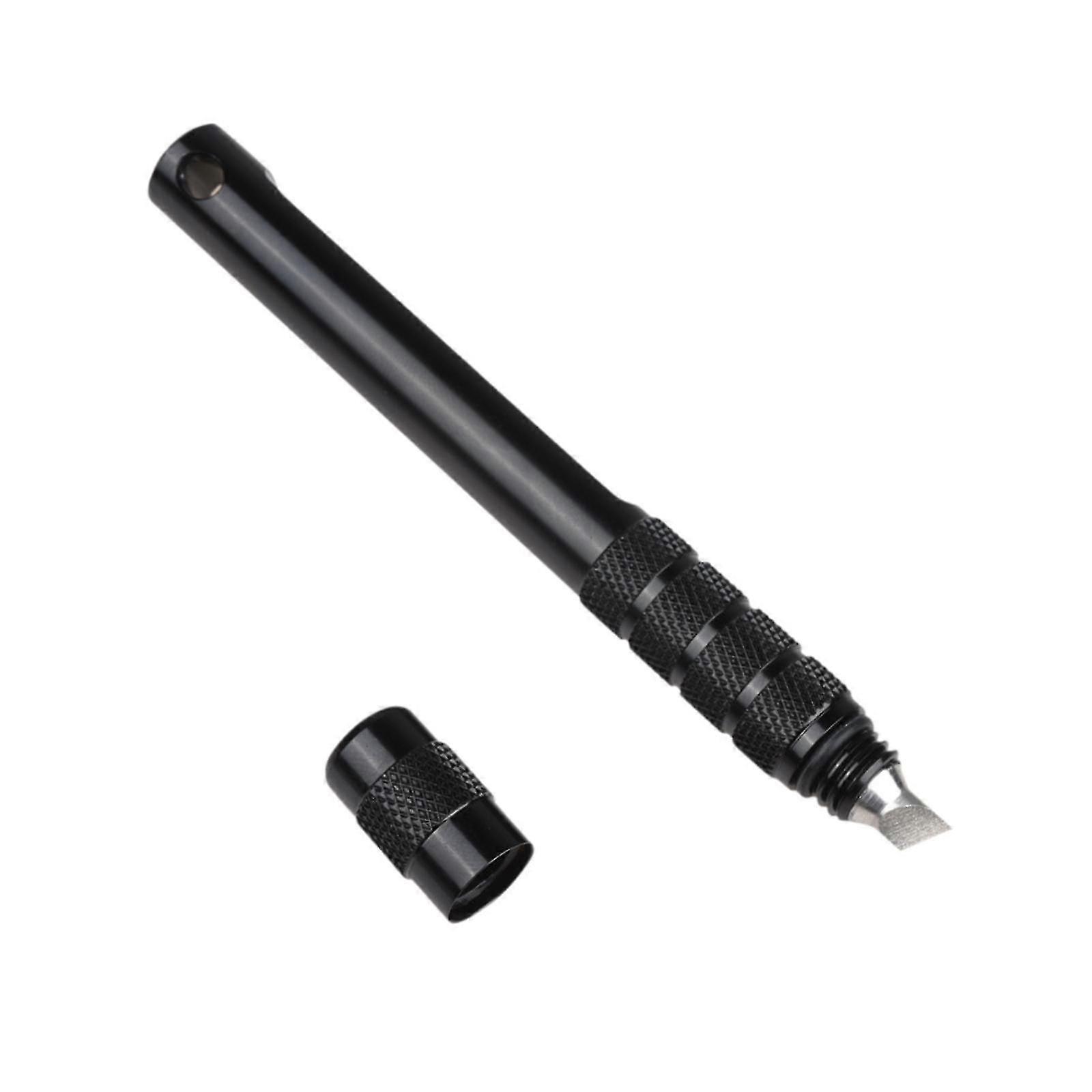 Universal Non-Slip Multipurpose Groove Sharpening Tool in Black