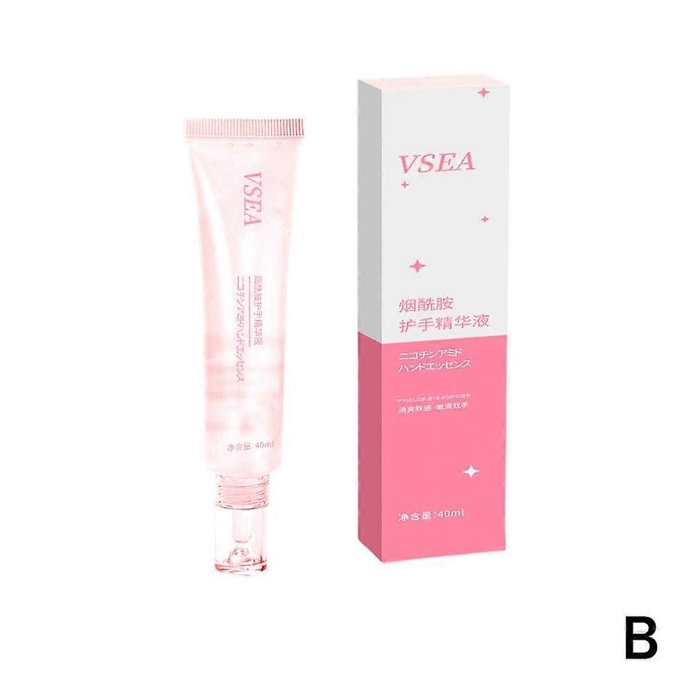 Niacinamide Hand Serum (B)$Hyaluronic Acid Niacinamide Hand Cream Essence Hydrating Moisturizing Anti-drying Hand Serum