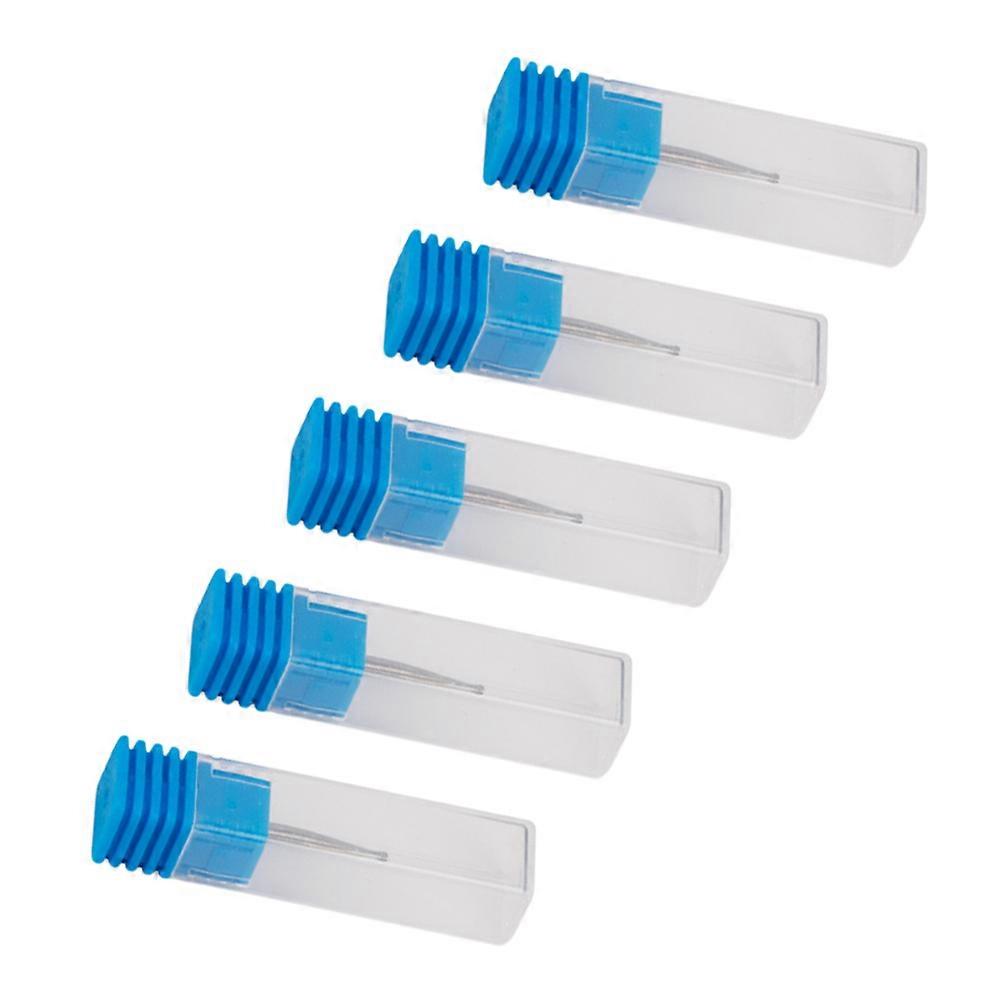 5pcs Diamond Mini Electric Grinder Bits for Machine Silver Color High Precision Grinding Tools