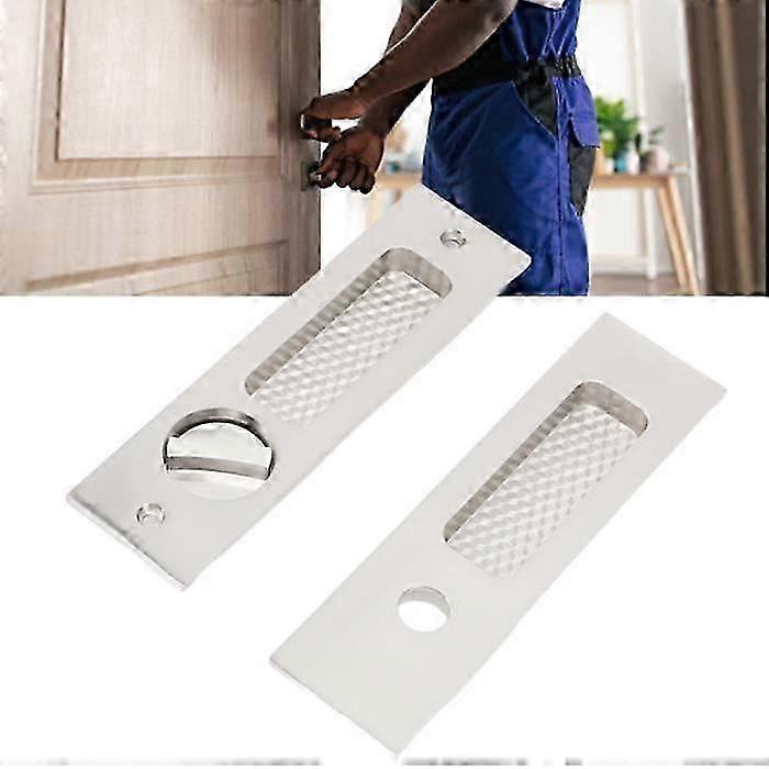 Interior Cabinet Sliding Door Lock Invisible Square Lock