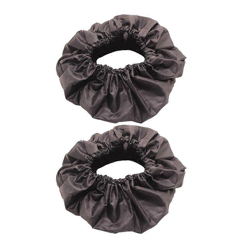 2PCS Pushchair Wheel Cover Stain-resistant Stroller Tire Protector