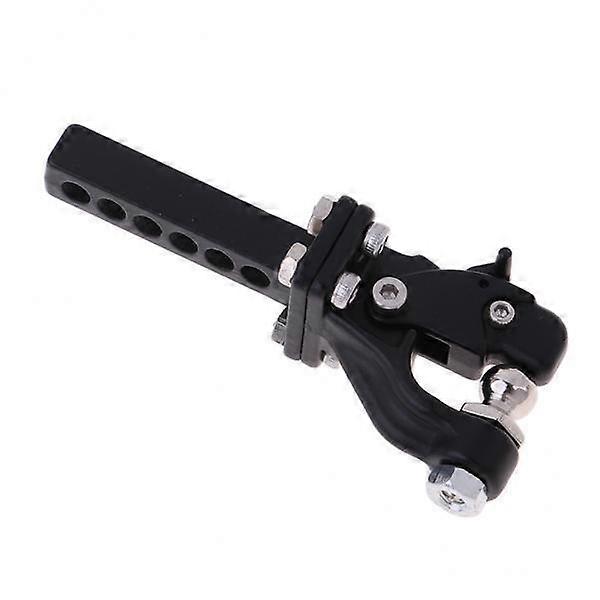 2xMetal Adjustable Drop Hitch Receiver DIY Accessory for 1/10 RC Crawler Truck