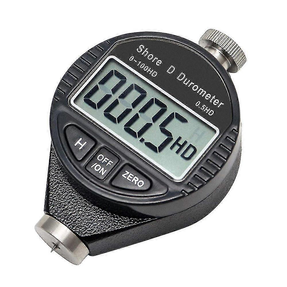 Digital Shore D Hardness Tester with LCD Display for Rubber Plastic Materials Testing Durometer
