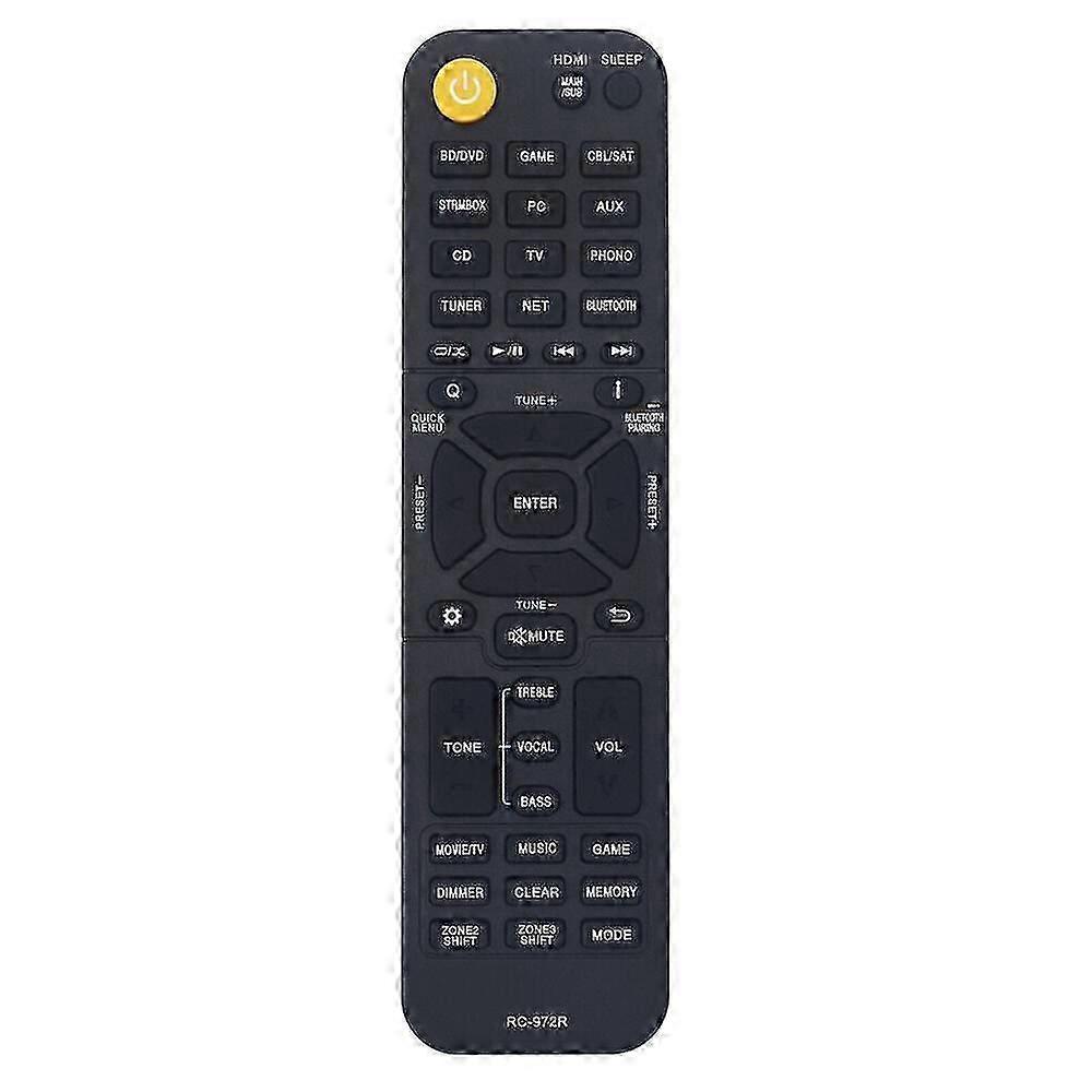 Replacement Remote Control for Onkyo AV Receiver TX-NR595/TX-RZ840/TX-NR797 (RC-972R)