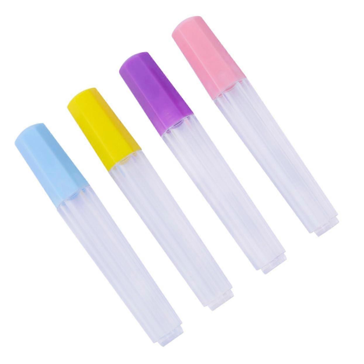 needle storage tubes transparent plastic organizer for sewing accessories