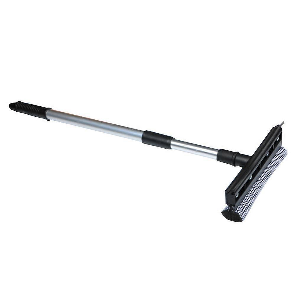 Telescopic Window Cleaner Squeegee with Long Handle Multi Surface Glass Cleaning Tool for Home, Car, Bathroom and Mirrors Easy to Use Wiper for