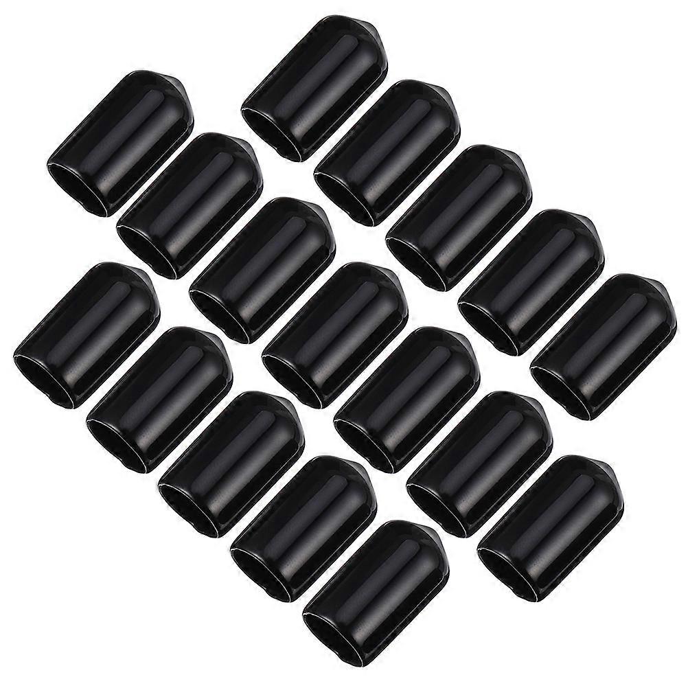 Bolt End Caps Screw Head Covers Rustproof for Indoor Use Black 10mm 300Pcs