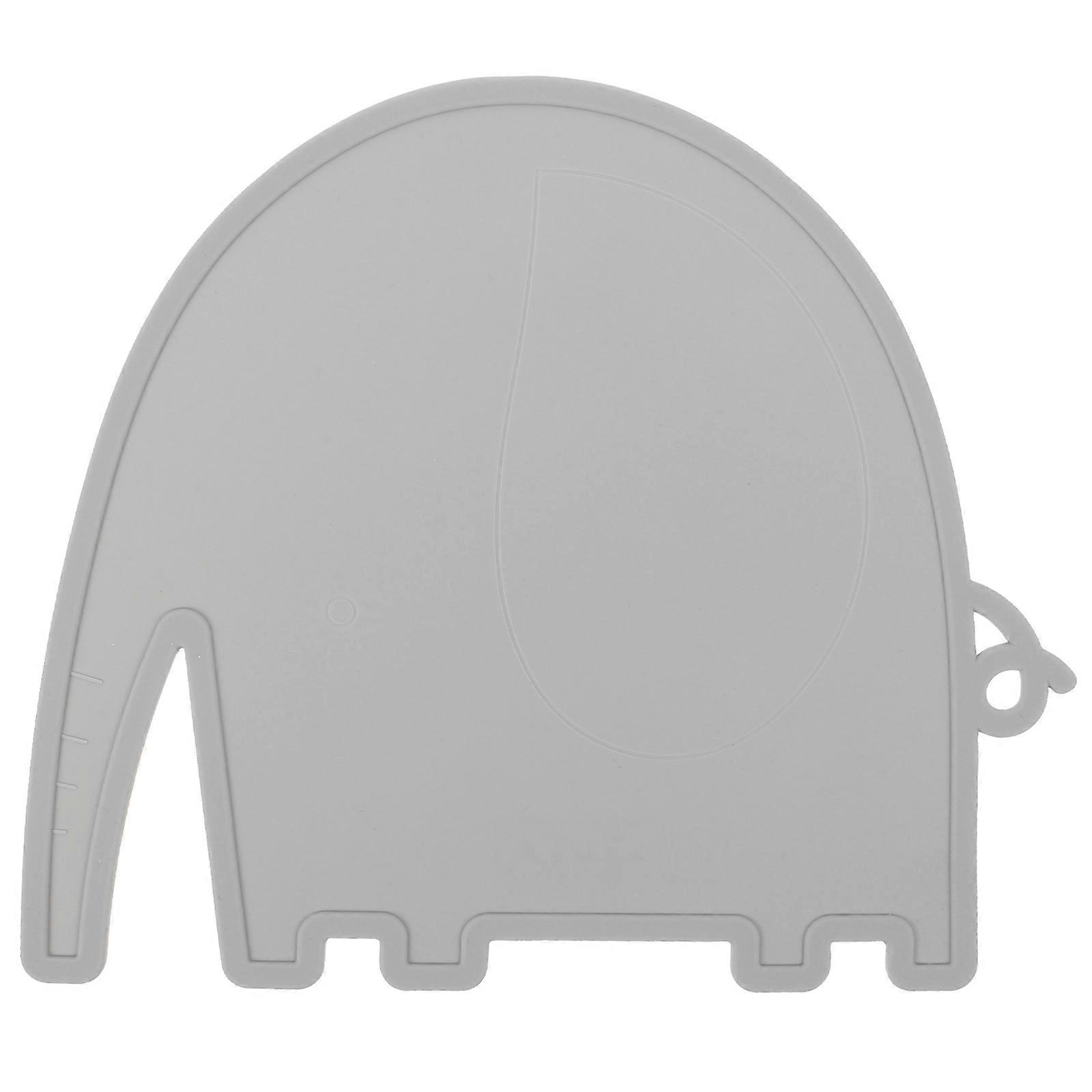 حصيرة طعام وعاء حصيرة تغذية القطط غير قابلة للانزلاق على شكل 26.50X23.50X0.20CM مقاوم للماء حصيرة تغذية الأليفة العملية 1 حزمة