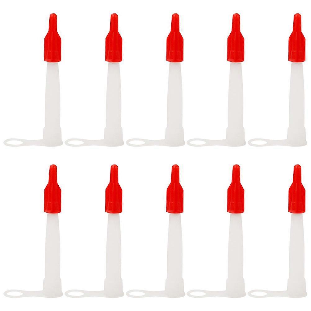 Nozzle Tip Replacement Caulk Nozzles Suitable For Silicone Sealant 10Pcs