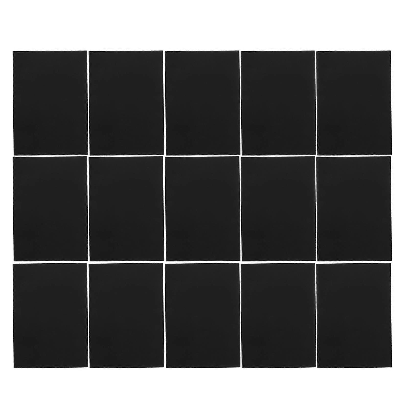 100 Sheets Scratch Drawing Paper for DIY Use Creative Fun with Black Paper