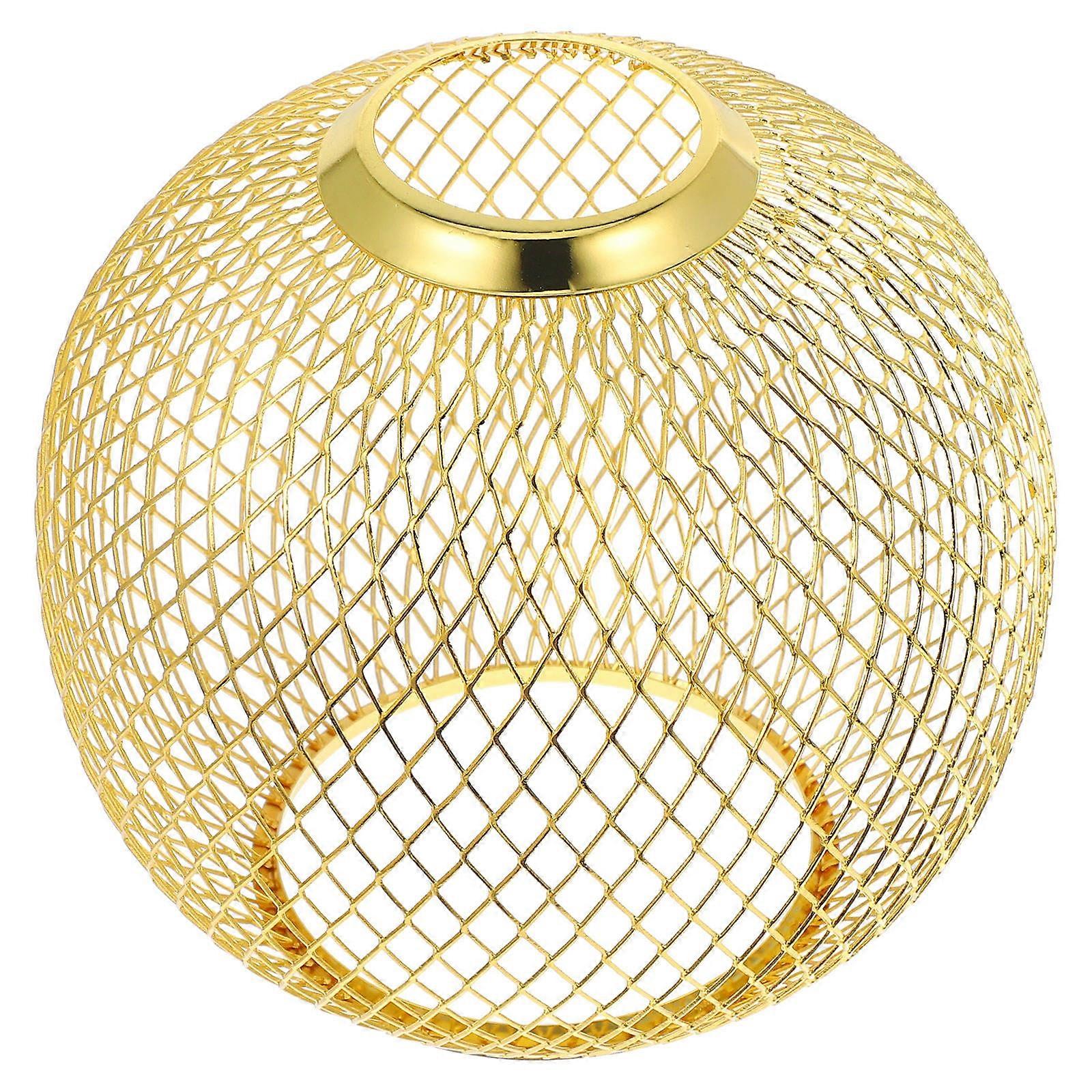 Lampshades For Floor Lamps Unique Iron Wire Lampshade Ambient Lighting Dining Room Sphere 1Pack