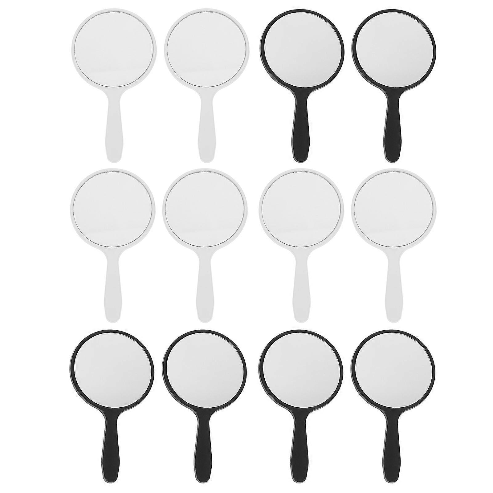 Small Portable Mirror Ladies Use Daily Travel ABS Material 25Set