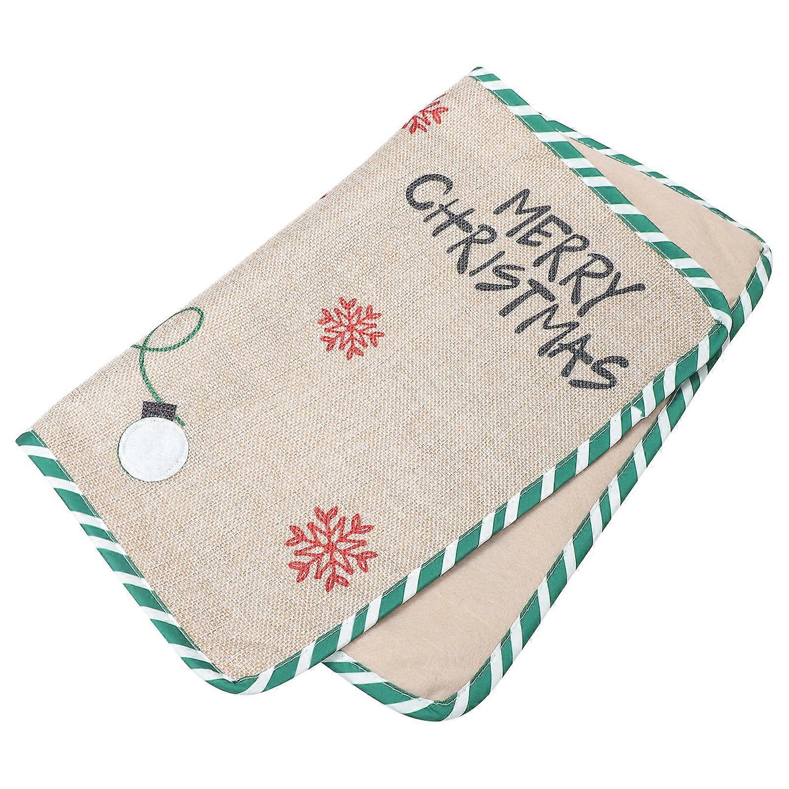 Dining Table Placemats Creative Table Mat For Daily Use Classic Style 45x33x0.5cm Wrinkle Proof 1Set