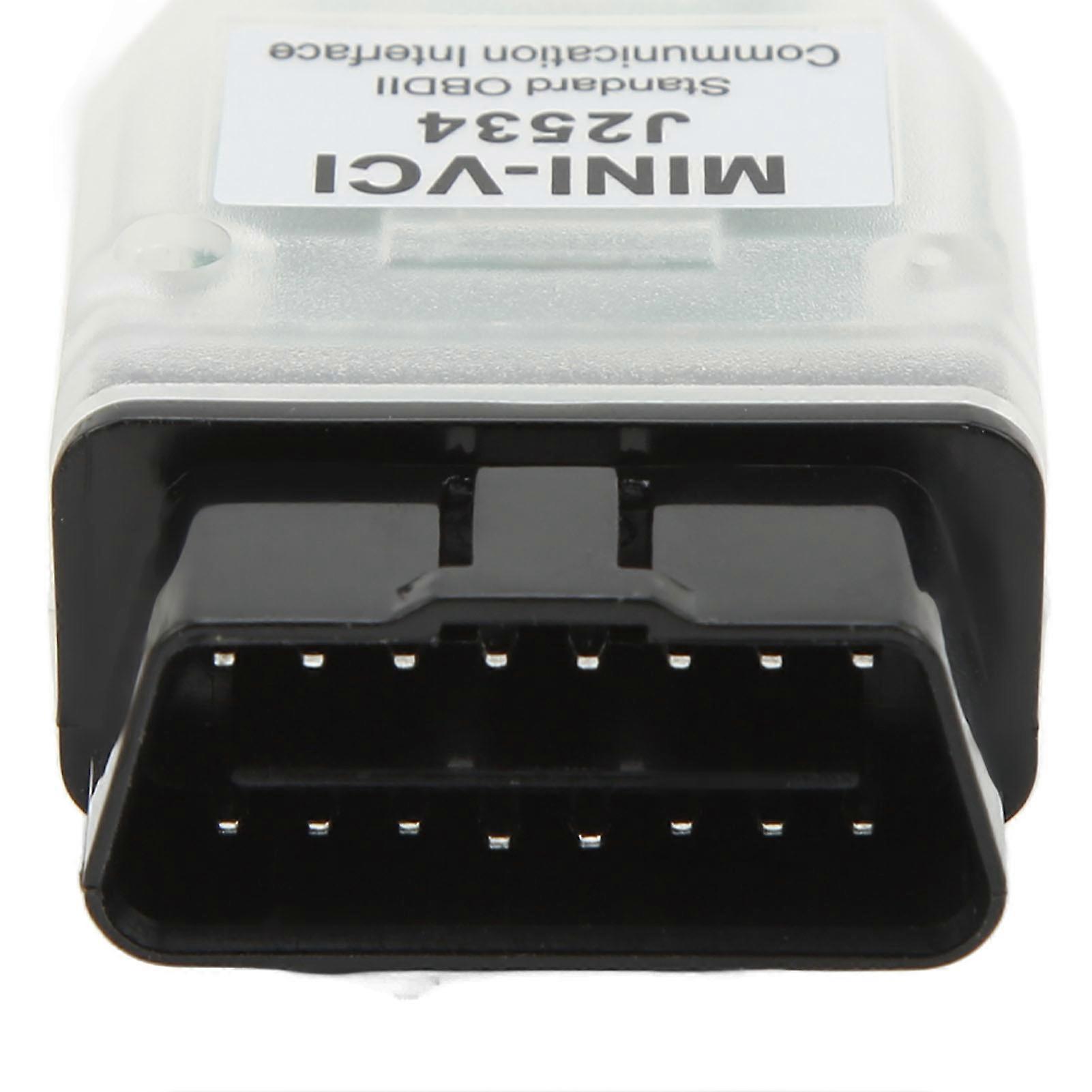 Automotive Diagnostic Cable for Windows 10, Accurate OBD2 Code Reader for Vehicle VCI TIS 16Pin J2534 V18.00.008