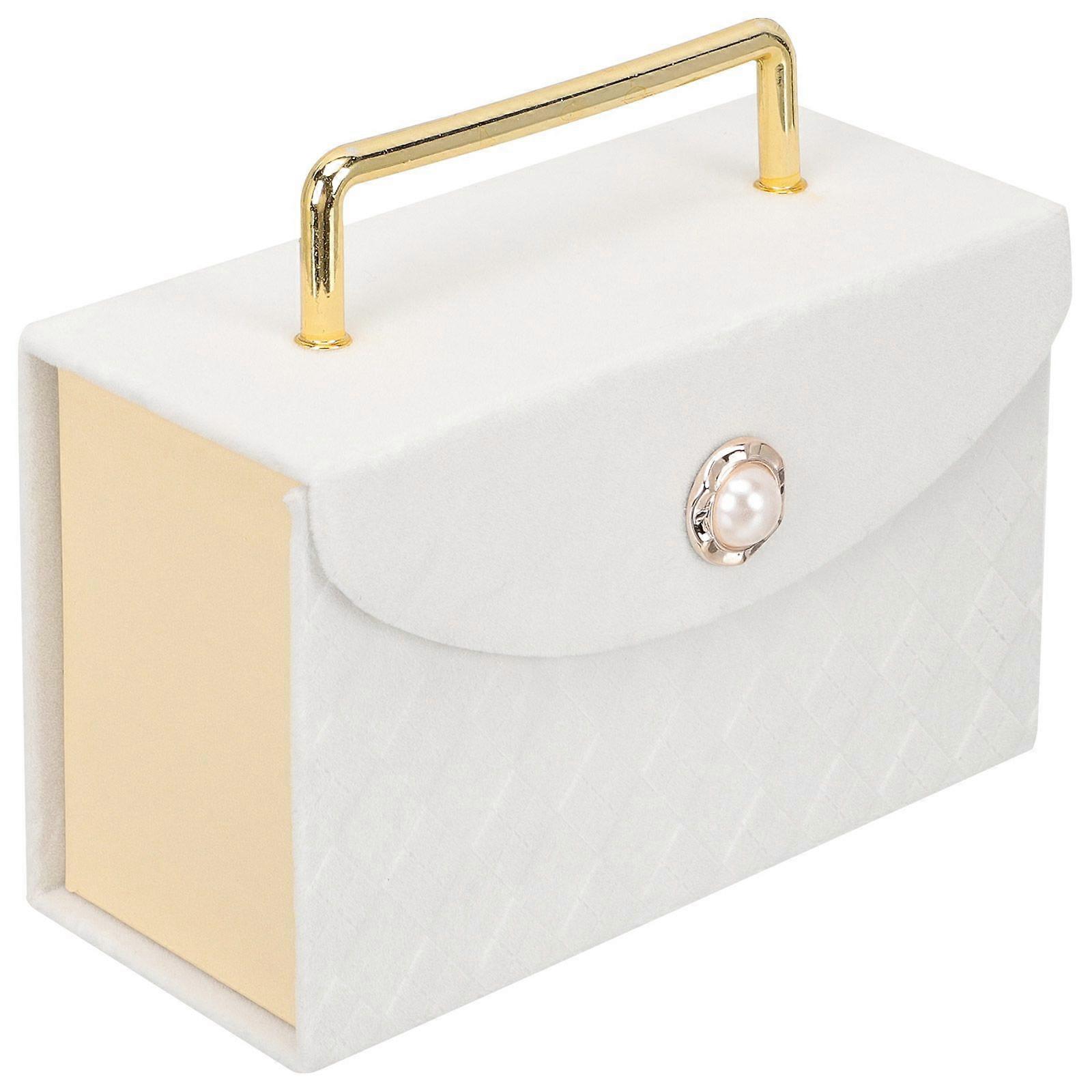 Present Box with Handle Magnetic Closure Present Box Wedding Present Box Present Packaging Box (Color variation exists)