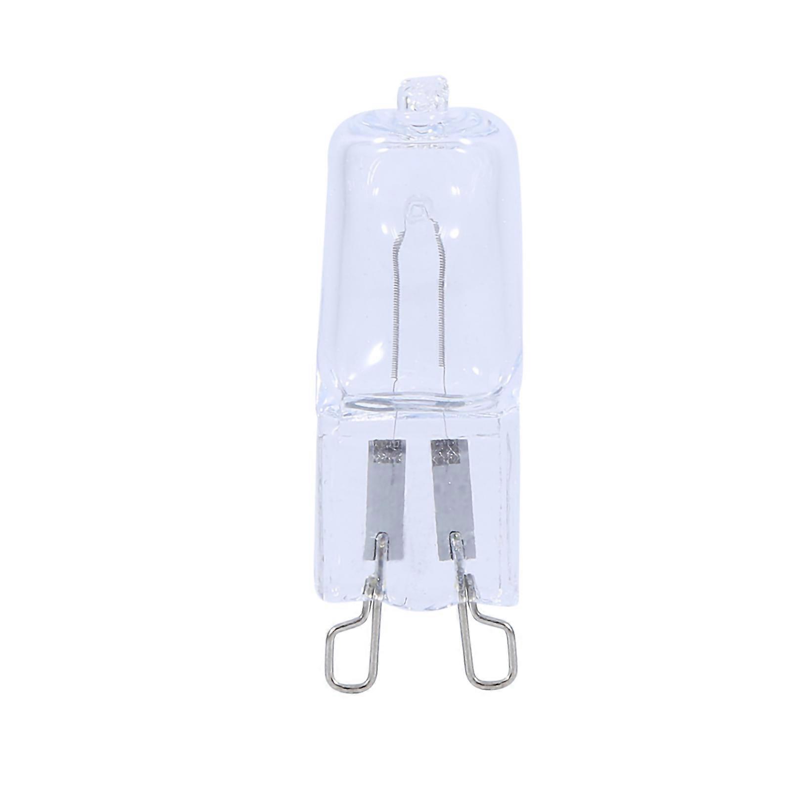 Lot de 10 ampoules halogènes G9 40 W de type JCD, en verre transparent, durables, à économie d'énergie, 220 V