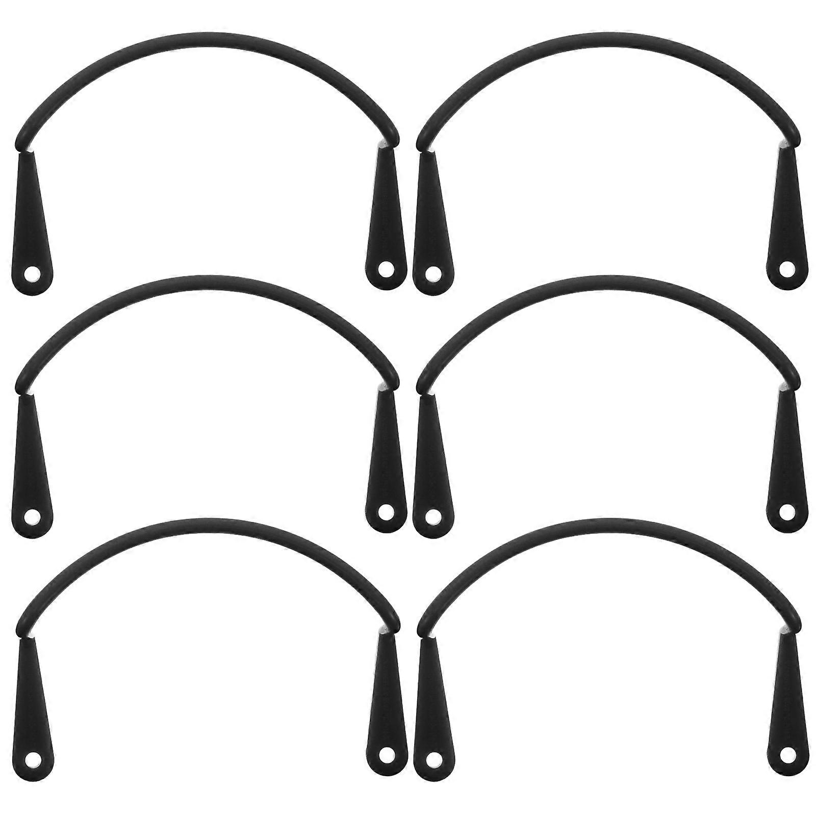 6pcs Durable Pool Table Brackets Replacement for Snooker & Billiard Tables – Easy Installation, Mesh Bag Compatible, Universal Fit for Optimal
